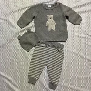 Knitted 6m Baby Outfit